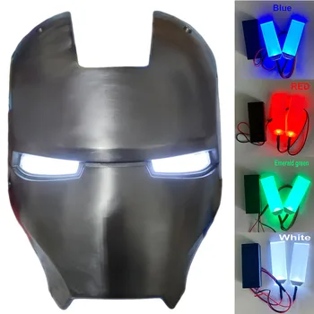 Halloween-ul DIY LED Lumina Ochilor Kituri pentru Casca Cosplay Modificat Masca Accesorii Baterie AAA #01