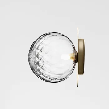 Nordic moderne, simple, living de sticlă de lampă de perete Art Hotel noptiera oglinda de la baie decor lampă de perete