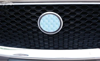 Masina de Metal de Cap Insigna Decor Grill Logo-Cadru Autocolant Acoperi styling Pentru Jaguar XF XFL XE XEL XJL F-PACE 2016 up Accesorii