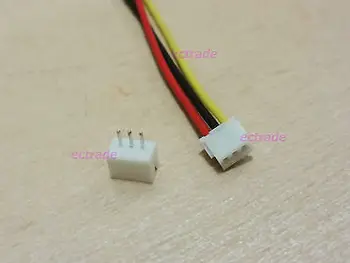 ZH 1,5 mm 3-Pin conectori JST Plug cu Sârmă x 10 seturi