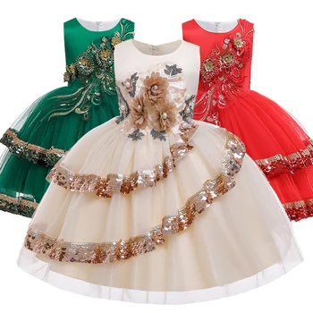American European de îmbrăcăminte pentru copii princess dress 2020 nou paiete brodate fata pianului rochie pufos