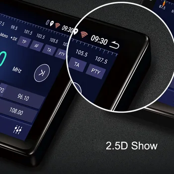 2G RAM 32G ROM Android 8.1 gps Auto pentru Toyota Land cruiser 100 GX LC 100 Auto Radio, DVD player Navigare