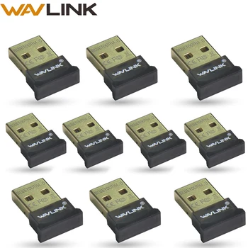 Wavlink 5/10 BUC Adaptor USB Bluetooth V4.0 dual-mode Dongle Bluetooth adaptor compatibil cu Windows 7/8/10/Vista/XP pentru PC
