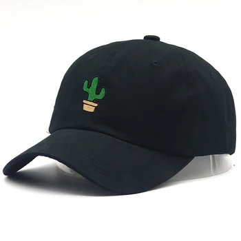Noul cactus tata pălărie din bumbac reglabil broderie desene animate șapcă de baseball bărbați femei de moda hip hop pălării