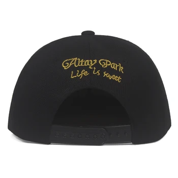 Noul Brand Broderie Coroana Snapback Cap Camionagiu de Sport în aer liber Umbra Șapcă de baseball pentru Bărbați Punk, Hip-hop Cap Reglabil Os