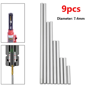 Ejector Ace Set Folosit pentru a Împinge Jefuire Butoane Duritate Mare Specificațiile Complete de Primăvară din Oțel Alezor cu Diametrul de 7.4 mm Mașini-Unelte