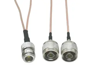 N Femela Jack la 2 X N Male Conector cablu Splitter Y Combinator tip Coadă RG316 6/8/12/20inch/3FT/6FT/10FT