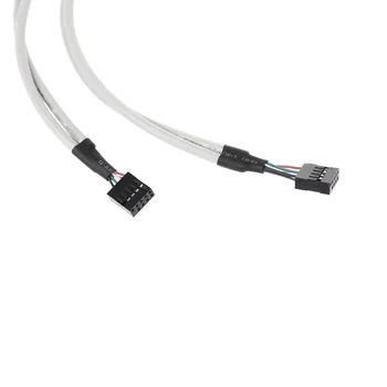 USB 2.0 4 Porturi pe Panoul din Spate PCI Suport pentru Dual cu 9 Pini Placa de baza Antet Cablu ND998
