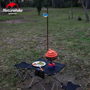 Naturehike Umeraș Lanternă Camping Lantern Stand Pliant Camping Lampa Polul Camping Multi Instrument, Echipament De Camping