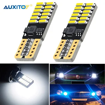 AUXITO 2x T10 W5W LED-uri Canbus Fara Eroare LED-uri Auto de Parcare Clearance-ul de Lumini pentru Mercedes Benz W203 W204 W169 W208 W209 W210 W211 W212