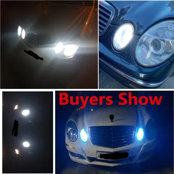 AUXITO 2x T10 W5W LED-uri Canbus Fara Eroare LED-uri Auto de Parcare Clearance-ul de Lumini pentru Mercedes Benz W203 W204 W169 W208 W209 W210 W211 W212