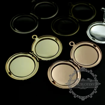 20MM rose de aur,argint,aur,bronz,argint antichizat alama rotunde foto medalion vintage stil foto medalion pandantiv charm 1111059