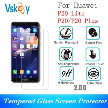 VSKEY 10BUC 2.5 D din Sticla Temperata Pentru Huawei P20 Lite Ecran Protector rezistent la Explozie Folie de Protectie pentru huawei P20 Pro