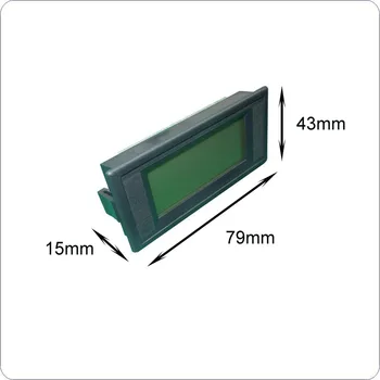 LCD Digital AC Ampermetru de Curent Tester cu un Set CT AC 2A 5A 10A 20A 100A Curent Metru Amp Panou Pătrat de Alimentare DC/AC8-12V