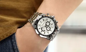 2018 Noi CURREN Ceasuri Barbati Top Brand de Lux Fierbinte Design Militar Sport ceasuri Barbati Digital Cuarț Bărbați plini Ceas din Oțel