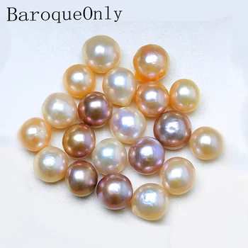 BaroqueOnly Edison apă dulce pearl gol margele de culoare mixt pentru stud cercei picătură pedant DIY face bijuterii plină de forma rotunda