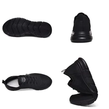 Manley Arty Plasă de Bărbați Pantofi de Lac-UP Pantofi Casual Barbati Adidasi Respirabil Usoare Încălțăminte Confortabilă Sport Formatori