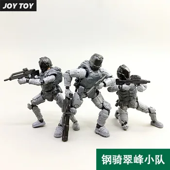 (3pcs/lot) JOY TOY Militare 1:27 Oțel Plimbare Corps Un Set de Colectare Figura de Acțiune pentru a Decora și de Vacanță Cadou