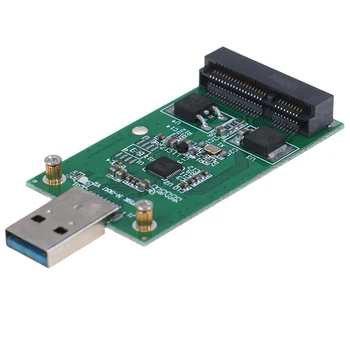 Mini USB 3.0 la PCIE mSATA SSD Extern PCBA Conveter Adaptor de Card