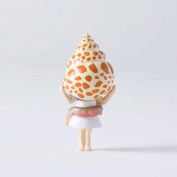 Originale japoneze, jucarii capsule kawaii drăguț desene animate supraestima cochilia de melc de mare coajă fată cifrele de colectie de birou model