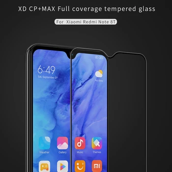Pentru Xiaomi Redmi Nota 8 NOTA 8T Nillkin Tempered Glass H / H+Pro XD 3D CP +Pro Protector de Ecran Pentru Xiaomi Redmi Nota 8 Pro
