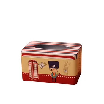 Stil European cutie de tesut acasă decor de masă pătrat de hârtie servetele cutie de Tesut titularii și automat de prosop de hârtie