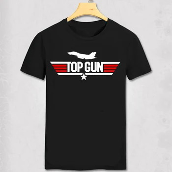 Top Gun Tricou Forțelor Aeriene Militare Stil De Moda Bărbat Din Bumbac Cu Maneci Scurte Tee Film Clasic Tricou