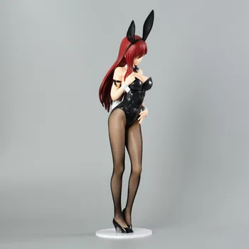 NOUL Anime FAIRY TAIL Eliberarea Erza 1/4 B-stil Scarlet IEPURAS Sexy fata din PVC de Acțiune Figura Jucărie pentru adulți Modelul de Colectare Papusa Cadouri