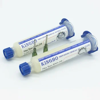 Cele mai noi 2 BUC Kingbo RMA-218 Flux Pasta de înaltă calitate Flux de Lipire pentru BGA de lipit statie de Lipit Staniu Crema +2Needles