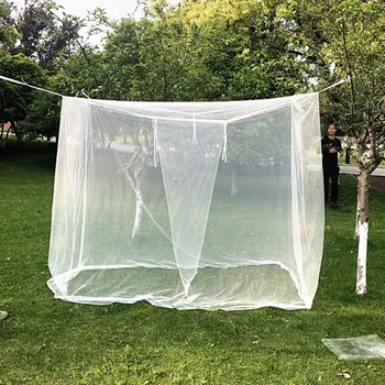 Portabil Mosquito Cont În Aer Liber Camping Convenabil De A Transporta O Singură Ușă Albă De Țânțari Cont În Afara Insecte Cort
