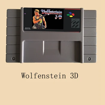 Wolfenstein 3D 46 Pin de 16 Biți Grey Carte de Joc Pentru statele UNITE ale americii NTSC Joc de Jucător