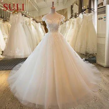 SL-59 Dantela vestido de noiva Rochii de Mireasa Boho Rochie de Mireasa Turcia 2017