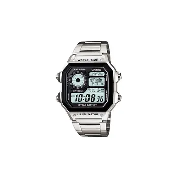 Cuarț Ceasuri de mana Casio pentru barbati AE-1200WHD-1A Ceasuri Mans Ceas Ceas de mână Ceas de mână pentru bărbați
