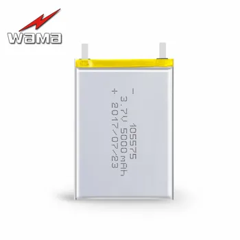 2 buc 105575 5000mAh 3.7 V baterie Reîncărcabilă Litiu Baterii Li-Polimer DIY Mobil de Urgență Putere