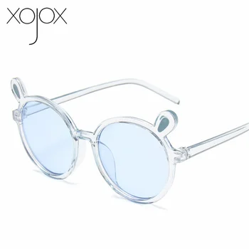 XojoX Moda Retro Copii ochelari de Soare Baieti Fete Drăguț Desene animate pentru Copii Ochelari de protectie Copil Protectie UV de Siguranță în aer liber Ochelari de Soare