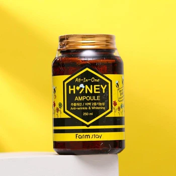 Farm Stay multifunctional fiolă de ser, cu miere, 250 ml emulsie pentru fata produse cosmetice de îngrijire