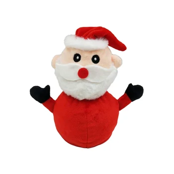 2020 Nou Flip-Om De Zăpadă Moș Crăciun Doll Reversibile Jucărie De Pluș Dublă Față-Verso Cadou Copii Fete Decor De Crăciun Cadouri