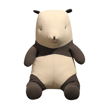 Noi Nordic Daneză Panda Păpușă Jucărie De Pluș Cârpă Papusa Moale În Jos Bumbac Umplut Spălat Bumbac Papusa Copilului Confort Perna Acasa Elemente D