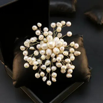 SINZRY design original, realizat manual naturale de apă dulce pearl floare de mireasa broșă pin creative doamna broșe petrecere de bijuterii cadou