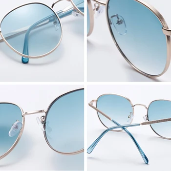 Peekaboo pătrat albastru ochelari de soare pentru femei pline cadru metalic de culoare retro ochelari de soare pentru barbati moda vara uv400