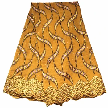 Nigerian dantela tesatura elvețian voile dantela tesatura pentru femei rochie 5yards africane tesatura dantela cu pietre