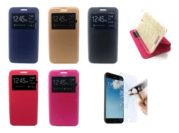 Capac caz Flip Suport Fereastră W/O Clapa Pentru Samsung Galaxy A21S (4G) 6.5 