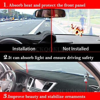 Tabloul de bord Capacul de Protecție Pad pentru BMW X1 E84 2010~Accesorii auto de Bord Parasolar Covor Anti-UV 2013 2012 2011