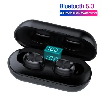 Calitate de Top B5 Bluetooth 5.0 Căști fără Fir TWS Control Tactil rezistent la apa set cu Cască Bluetooth 9D Muzica Stereo Căști