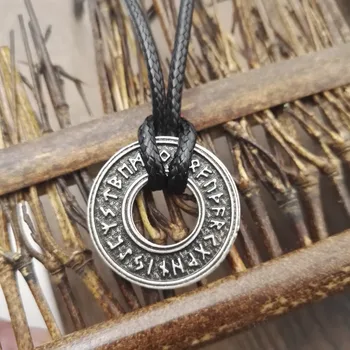 1buc viking amuleta rune, Rune colier BIJUTERII SanLan