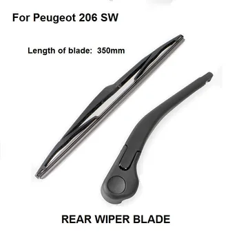 Parbriz spate Brațul Ștergătorului + Blade Set Pentru Peugeot 206 SW Estate 2002+ Noi