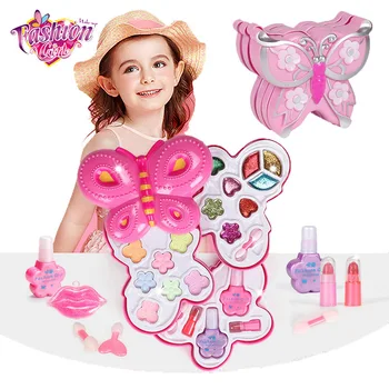 Copii Machiaj Set Pretinde Joc de Fete Non-bun, Lavabil Frumusete pentru Copii Princess Make Up Set Cosmetice jucarii pentru fete