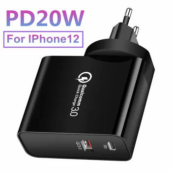 PD30W 20W Încărcare Rapidă USB-C Încărcător Pentru iphone 12 Mini Pro MAX 12 11 Xs Xr X 8 Plus PD Încărcător Pentru iPad air 4 2020 IPAD pro