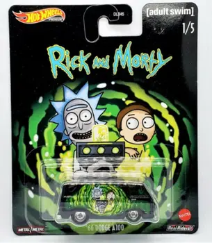 2020 Hot Wheels Rick și Morty cultura pop complet chartered masini de Colectie din Metal Turnat Model de Simulare Masini Jucarii