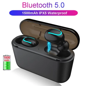 Bluetooth 5.0 Căști TWS Căști fără Fir Blutooth Casti Handsfree Casti Sport Căști de Gaming Headset Telefon PK HBQ